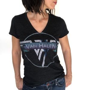 Chaser Van Halen V-Neck Tee